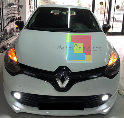 RENAULT CLIO IV 2012-2015 SOTTO PARAURTI ANTERIORE IN ABS LOOK SPORTIVO 0218