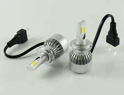 2x LAMPADE AUTO H1 LED CREE COB CANBUS 6000K BIANCO GIACCIO XENON 8000LM AUTOELEGANCERICAMBI