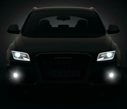 H11 LED FOG LIGHTS CREE RESISTANCE CANBUS 6000K AUDI Q3 SQ3 S-LINE
