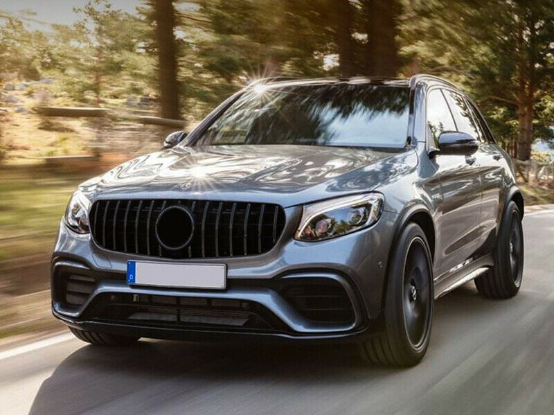 GRIGLIA ANTERIORE MERCEDES GLC C253 X253 DAL 2015+ CALANDRA BLACK EDITION