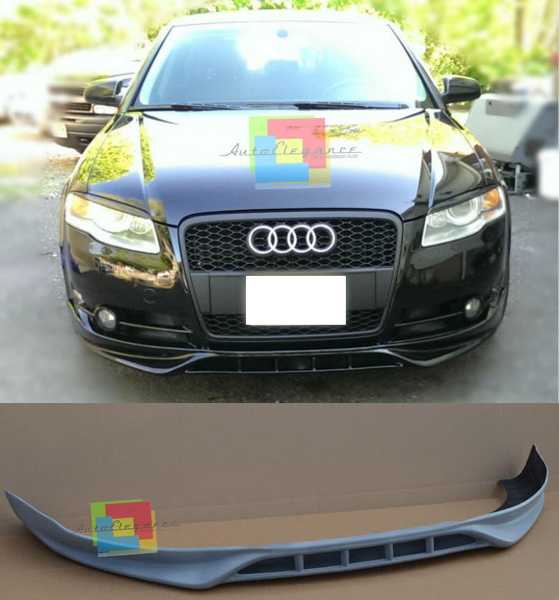 SOTTO PARAURTI SPOILER ANTERIORE DESIGN S4 RS4 PER AUDI A4 B7 2004-2007