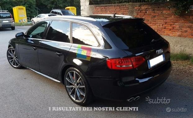 0046 AUDI A4 B8 8K AVANT BERLIN MINIGONNE LATERALI SOTTO PORTA LOOK SLINE S4 RS AUTOELEGANCERICAMBI