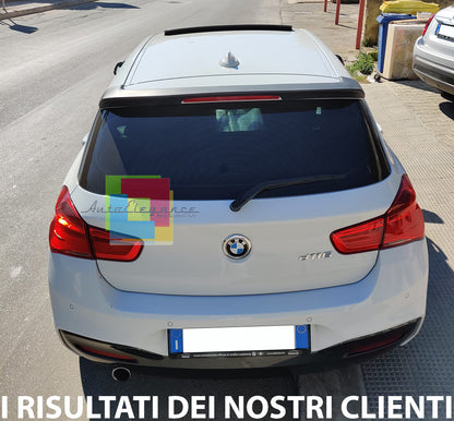 SPOILER POSTERIORE SUL TETTO BMW SERIE 1 F20 F21 2011+ LOOK M TECH IN ABS