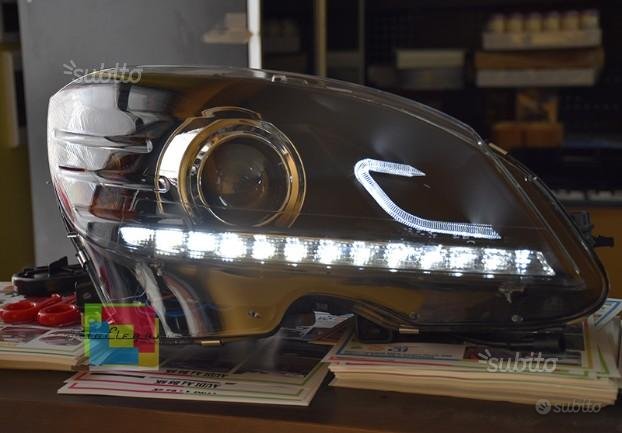 Fari anteriori led diurne mercedes c w204 07-11