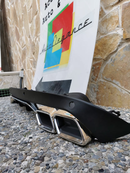 SOTTO PARAURTI MERCEDES C W205 STANDARD DIFFUSORE POSTERIORE AMG & TERMINALI