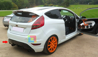 FORD FIESTA MK7 2008-2012 UNDER BUMPER REAR DIFFUSER ST DESIGN .-
