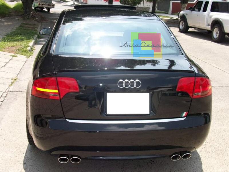 SPOILER POSTERIORE SUL COFANO IN ABS PER AUDI A4 B7 BERLINA 2004-2007 -