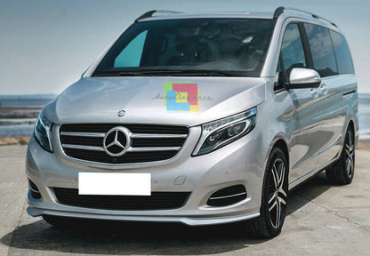 SPOILER SOTTO PARAURTI ANTERIORE PER MERCEDES VITO W447 MK3 2014 IN POI
