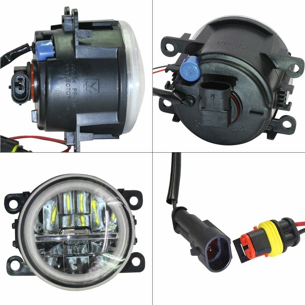 Dacia Duster Logan Sandero COPPIA FENDINEBBIA DIURNE ANGEL EYES FULL LED - AUTOELEGANCERICAMBI