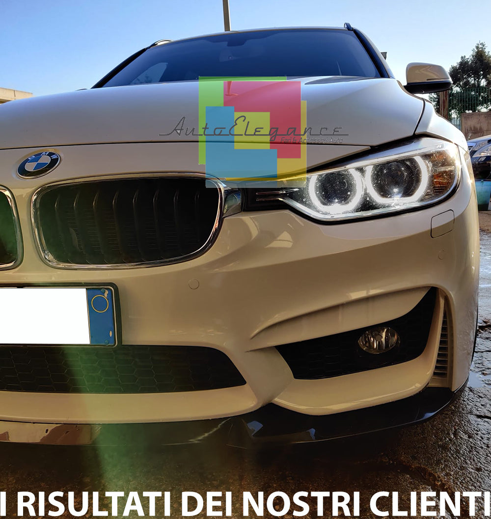 BMW SERIE 3 F30 F31 2011-2018 PARAURTI ANTERIORE LOOK CON LAMA LOOK M3 AUTOELEGANCERICAMBI