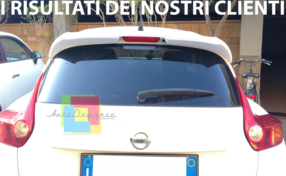 NISSAN JUKE 2010-2019 SPOILER SUL TETTO ALETTONE IN ABS