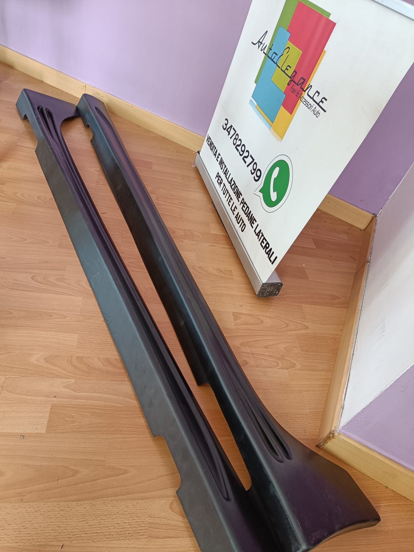 SIDE SKIRTS FOR OPEL ASTRA J 5 DOORS UNDER DOOR SPOILER ABS OPC 0279