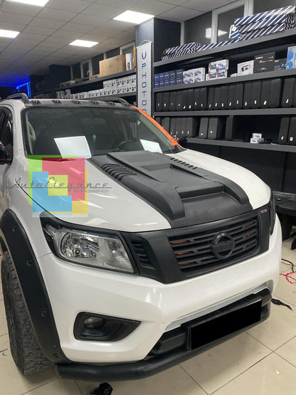 NISSAN NAVARA 2015+ SPORTY LOOK HOOD VENT - ABS -