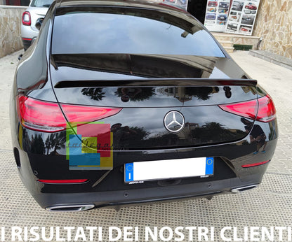 MERCEDES CLS COUPE C257 2017+ AMG BLACK ABS REAR HOOD SPOILER