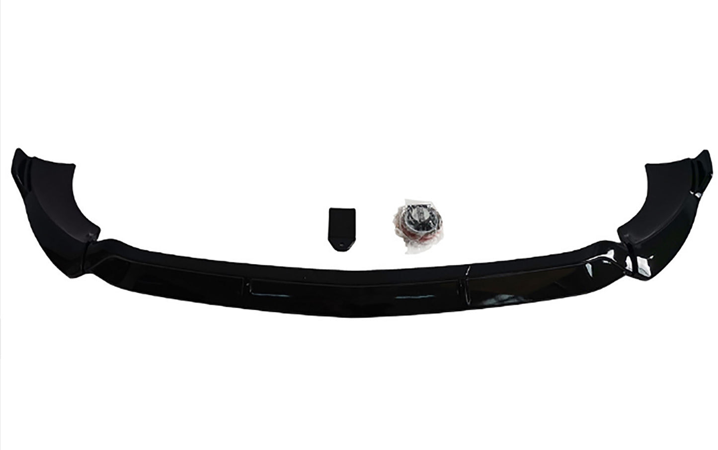 SPLITTER MERCEDES E W213 S213 2021+ GLOSSY BLACK UNDER BUMPER ABS GLOSSY BLACK