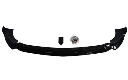 SPLITTER MERCEDES E W213 S213 2021+ GLOSSY BLACK UNDER BUMPER ABS GLOSSY BLACK