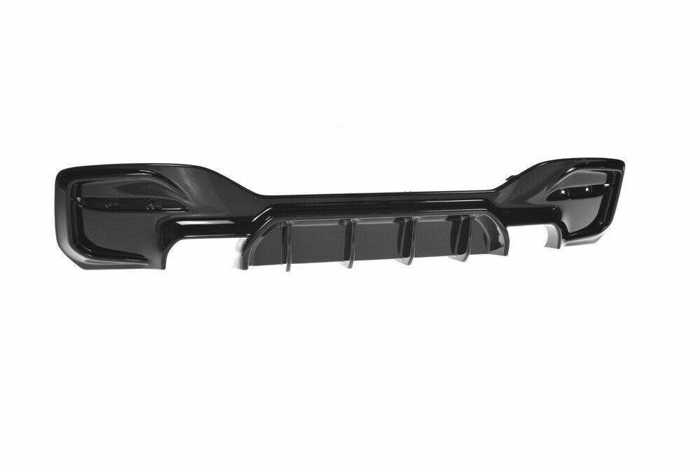 M PERFORMANCE REAR DIFFUSER BMW SERIES F20 F21 LIFT ABS GLOSS BLACK