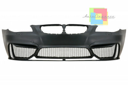 BMW SERIE 5 E60 E61 2003 AL 2010 PARAURTI ANTERIORE LOOK M4 ABS TUNING AUTOELEGANCERICAMBI