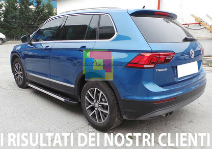 SIDE STEPS FOR VW TIGUAN MK2 II 2016+ TOP QUALITY NON-SLIP DOOR SILLS