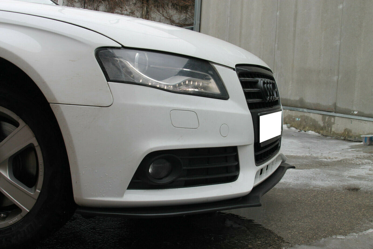 UNDER BUMPER AUDI A4 8K B8 AVANT SALOON 2007-2012 FRONT SPLITTER RS4 S4
