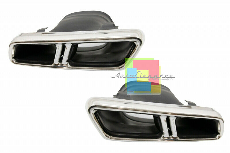 SOTTO PARAURTI MERCEDES CLASSE E W213 DIFFUSORE POSTERIORE AMG E63 + TERMINALI