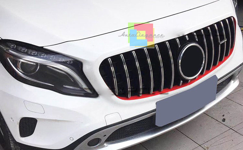 MERCEDES GLA X156 2013 AL 2016 GRIGLIA ANTERIORE AMG PANAMERICANA SATINATA