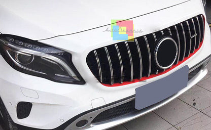 MERCEDES GLA X156 2013 AL 2016 GRIGLIA ANTERIORE AMG PANAMERICANA SATINATA