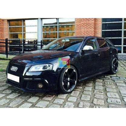 SPORT FRONT BUMPER AUDI A3 8P 2008-2013 LIFT LOOK RS3 HONEYCOMB ABS