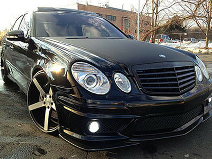 MERCEDES CLASSE E W211 2002-2006 GRIGLIA ANTERIORE LOOK AMG BLACK EDITION