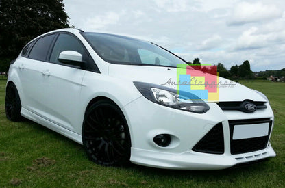 FORD FOCUS MK3 2011+ BODYKIT SOTTO PARAURTI MINIGONNE SPOILER LOOK ZETEC ST