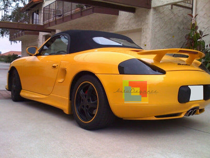 DIFFUSORE SOTTO PARAURTI PORSCHE BOXSTER 986 POSTERIORE SPORTIVO ESTRATTORE