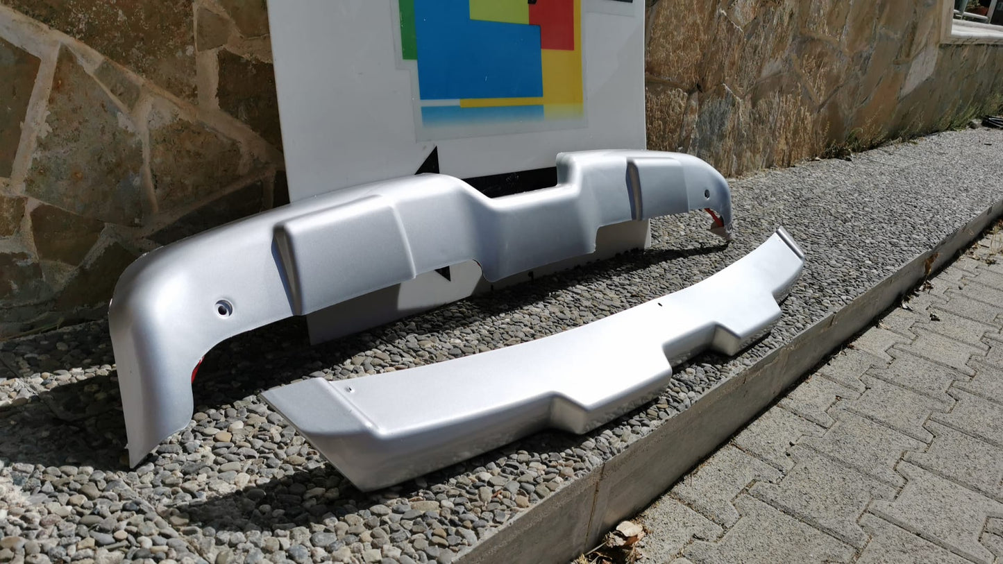 FRONT + REAR BUMPER SPOILER FOR NISSAN QASHQAI J11 2016+ LIFT