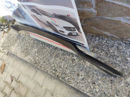 UNDER FRONT BUMPER MERCEDES C W205 S205 C63 SPLITTER ABS 0026
