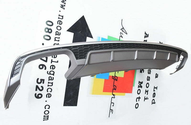 UNDER BUMPER AUDI A6 4G C7 2015-2018 AVANT + SEDAN REAR DIFFUSER S6 -