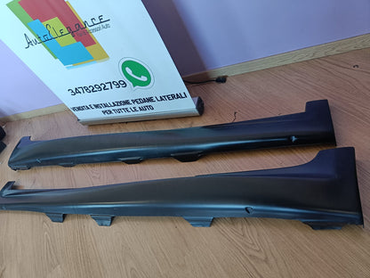 ⭐MINIGONNE LATERALI PER VW SCIROCCO DAL 2008+ SPOILER SOTTO PORTA ABS LOOK RLINE