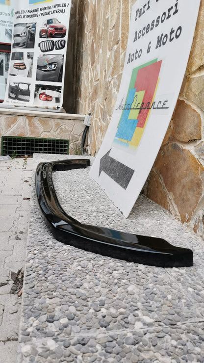 SEAT IBIZA KJ1 6F 2017+ ABS SPLITTER FRONT BUMPER SPOILER BLACK