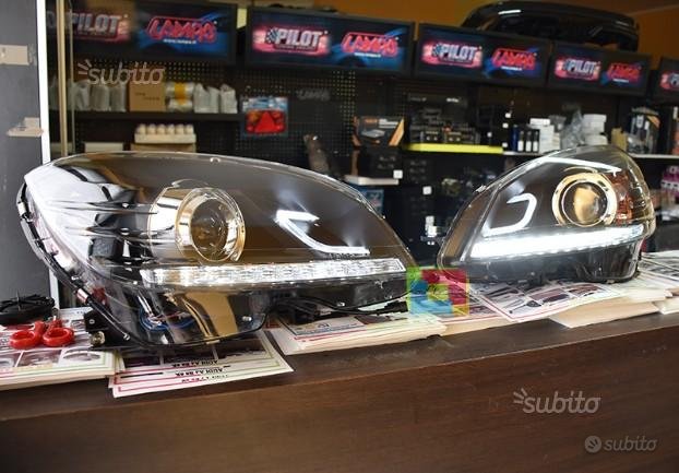 Fari anteriori led diurne mercedes c w204 07-11