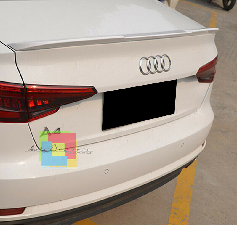 SPOILER POSTERIORE SUL COFANO S4 RS4 PER AUDI A4 B9 2015 IN POI BERLINA -.