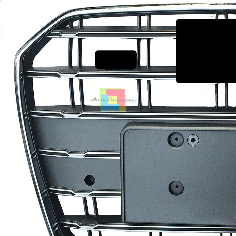 GRIGLIA ANTERIORE PLATINO AUDI A6 4G C7 2014+ LIFT AVANT BERLINA CALANDRA S6