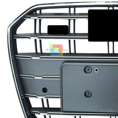 GRIGLIA ANTERIORE PLATINO AUDI A6 4G C7 2014+ LIFT AVANT BERLINA CALANDRA S6