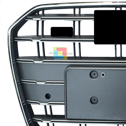 FRONT GRILLE PLATINUM AUDI A6 4G C7 2014+ LIFT AVANT SEDAN CALANDRA S6