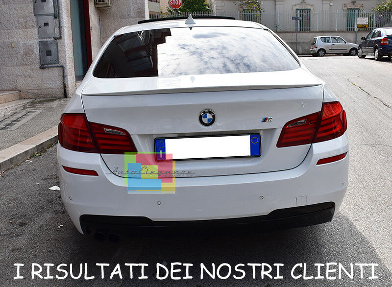 BMW SERIE 5 F10 BERLINA 2010-2017 SPOILER POSTERIORE SUL COFANO LOOK M .- AUTOELEGANCERICAMBI