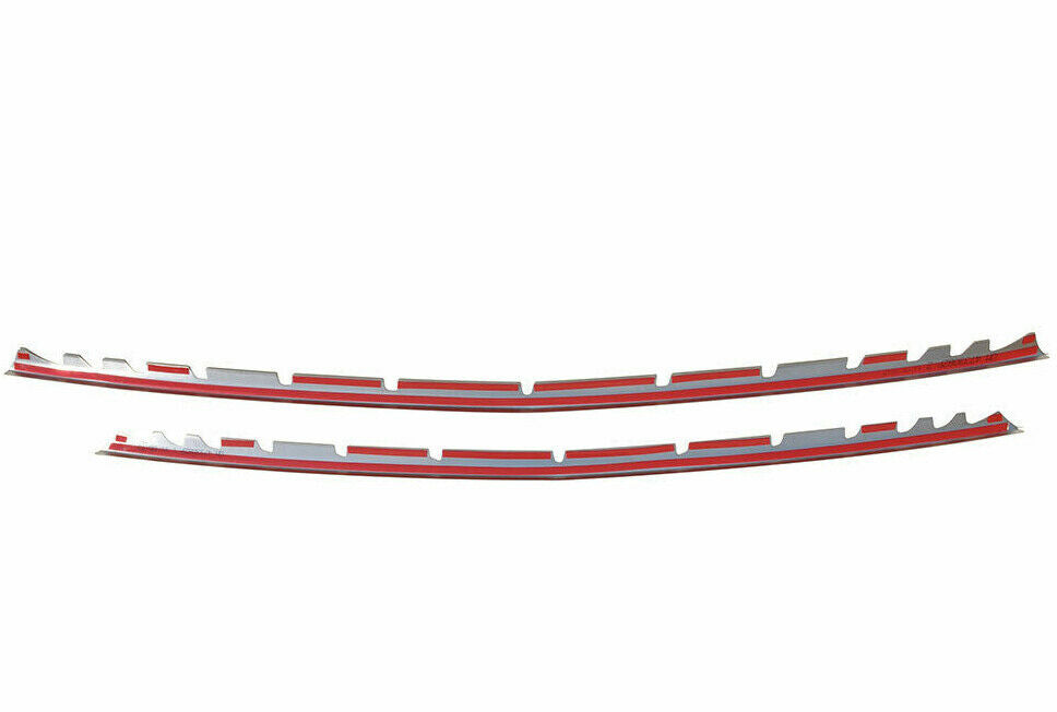 MERCEDES VITO w447 2014+ 2x FRONT CHROME MOULDINGS ADHESIVE 3M