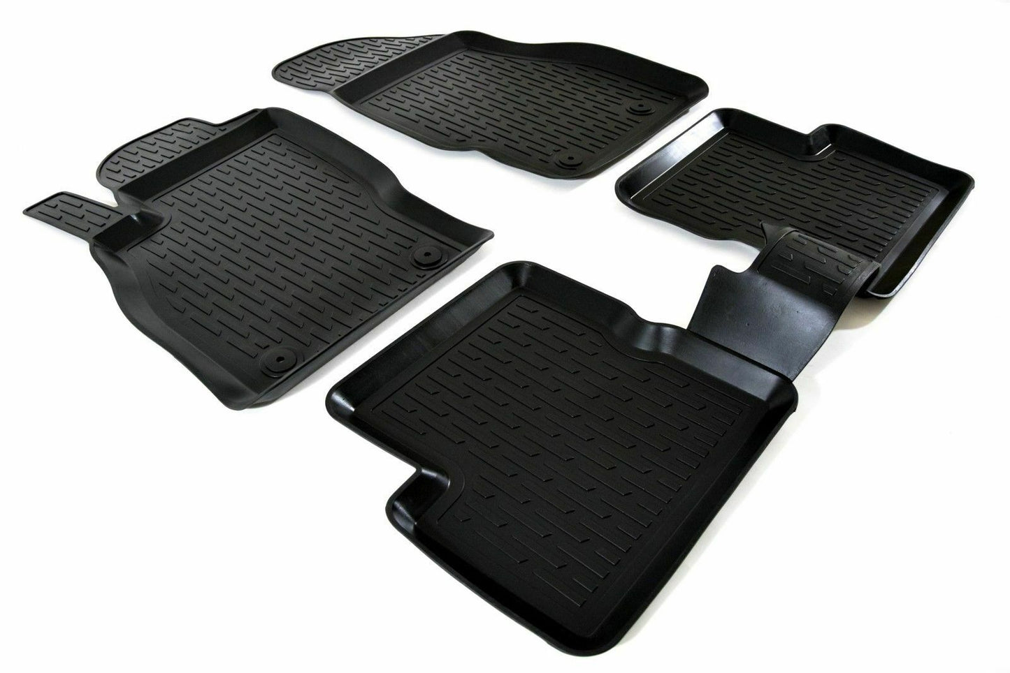 OPEL CORSA D 2006-2014 RUBBER CAR MATS - TOP QUALITY MATS -1