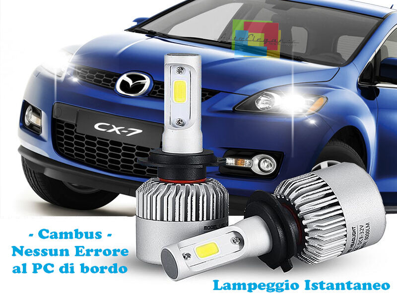 LED LOW BEAM LAMPS MAZDA CX-7 INSTANT 6000K CREE