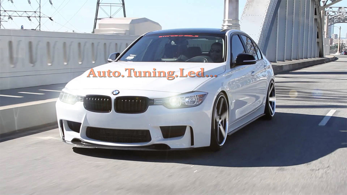 BMW SERIE 3 F30 F31 LUCI DIURNE LED PW24W COPPIA NO ERROR EFFETTO XENON AUTOELEGANCERICAMBI