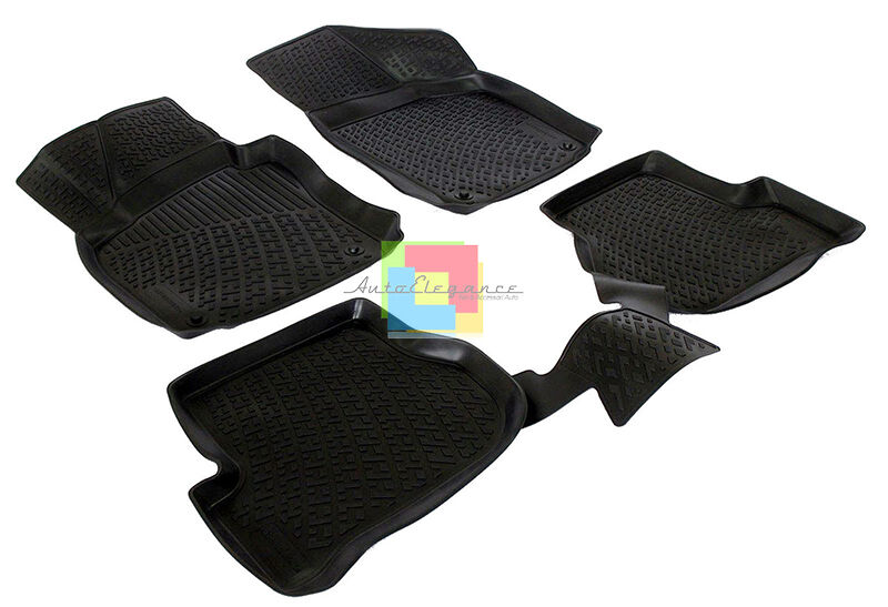 VW JETTA 2005-2010 SET TAPPETINI AUTO IN GOMMA - TAPPETI TOP QUALITA ..
