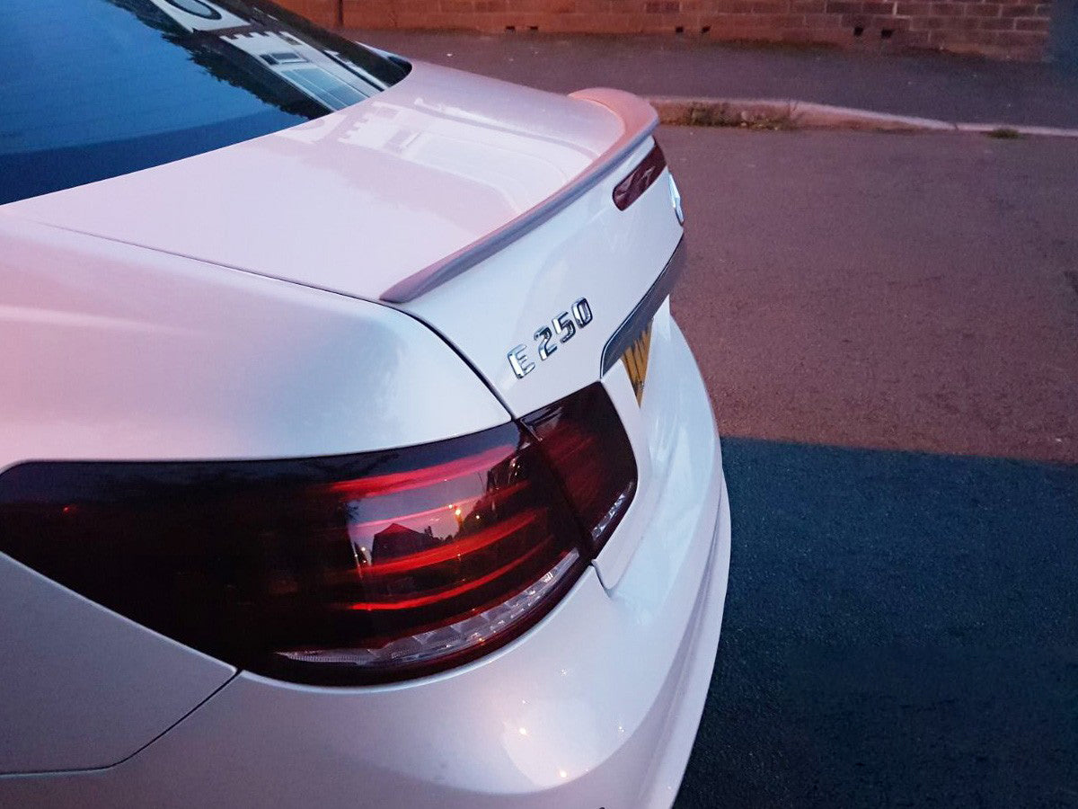 MERCEDES CLASSE E COUPE C207 2009-2016 SPOILER COFANO POSTERIORE ABS LOOK AMG
