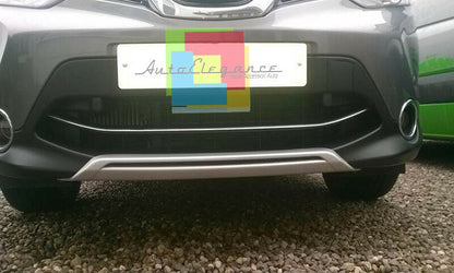 SOTTO PARAURTI ANTERIORE + POSTERIORE LOOK OFF ROAD NISSAN QASHQAI J11 DAL 2014+