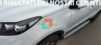 PEDANE LATERALI KIA SPORTAGE 2015+ SOTTO PORTA ACCIAIO INOX E PVC